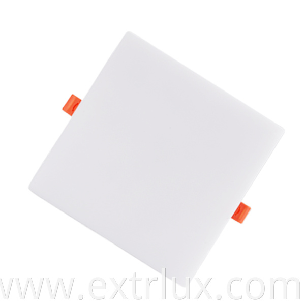 Recessed Square Plastic Panel Light View